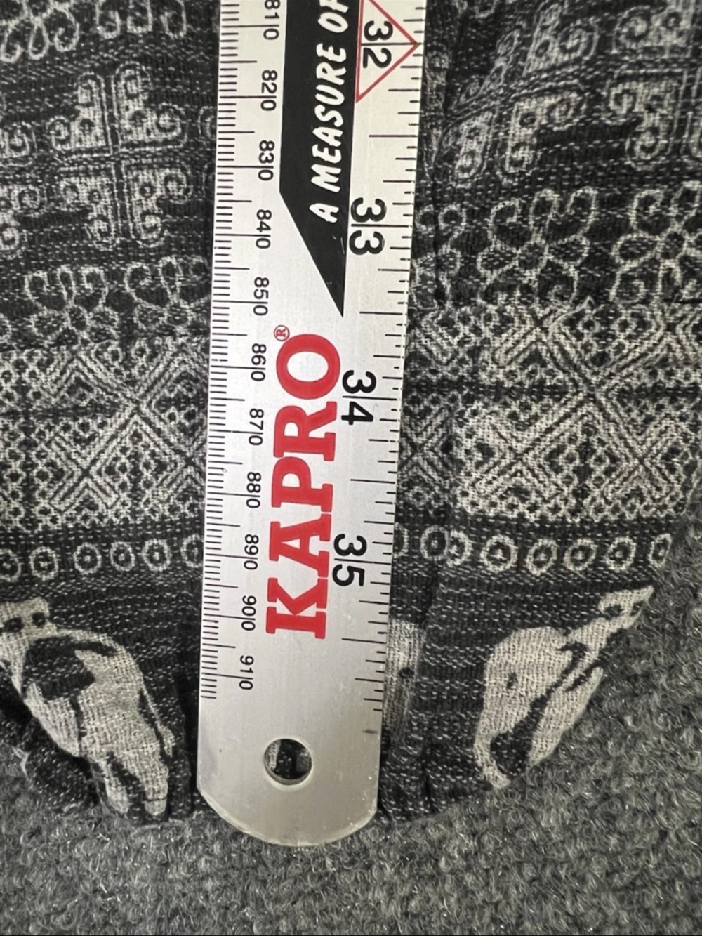 Elephant Print Harem Pants Boho Festival Drop Crotch Hippie Yoga Lounge OS - Picture 9 of 10